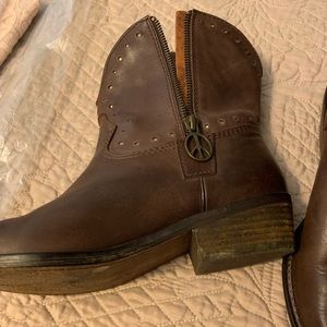 Lucky Brand low heel bootie